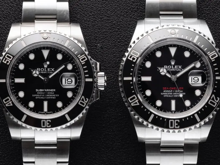 Rolex Submariner vs Rolex Sea-Dweller