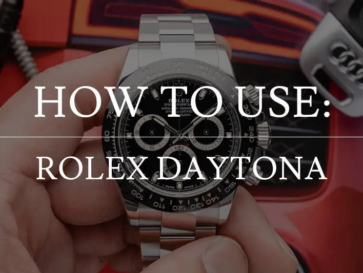 How to use the Rolex Daytona