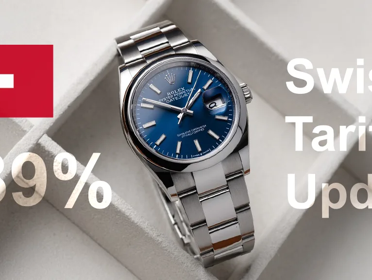 Trump Tariff 2.0: A 39% Tax Just Kicked Off a New Era for Swiss Watches