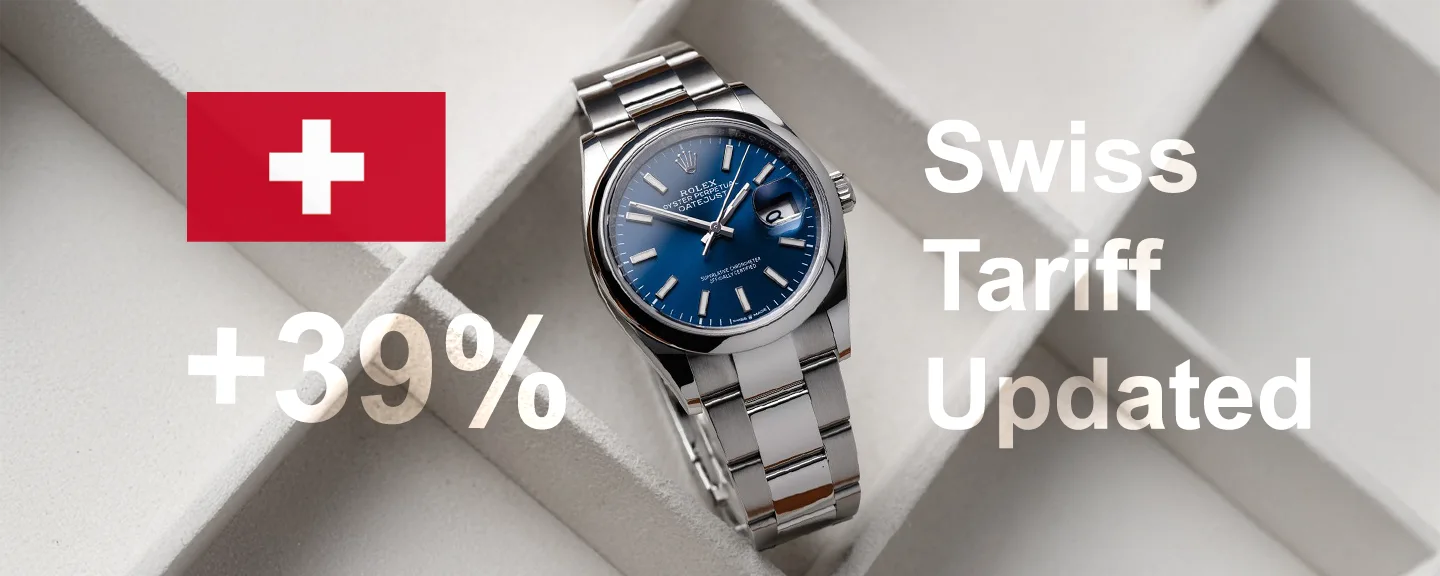 Trump Tariff 2.0: A 39% Tax Just Kicked Off a New Era for Swiss Watches