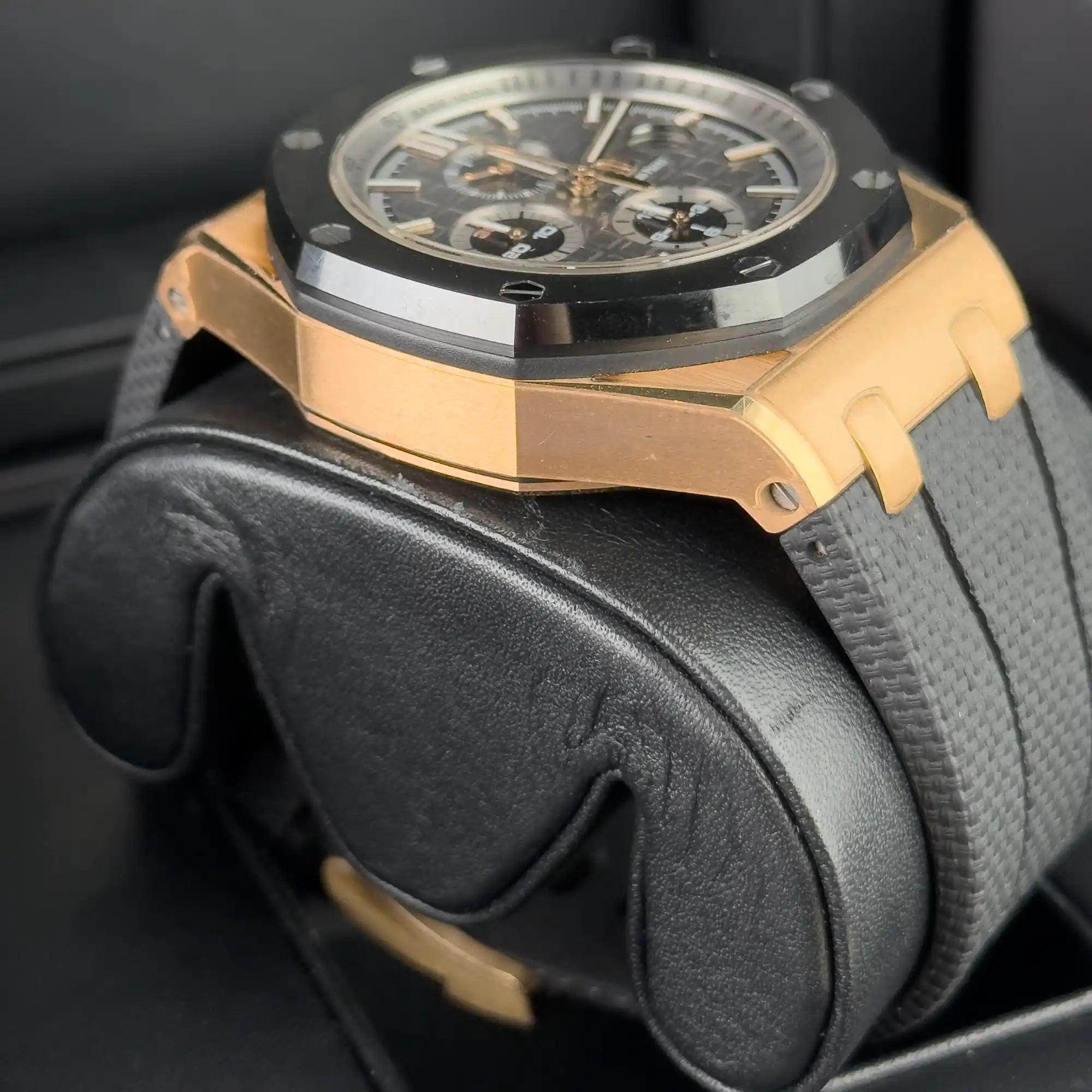 Audemars Piguet Royal Oak Offshore Slate Grey Dial Rose Gold 26416RO.OO.A002CA.01 - Pre-Owned Side 1