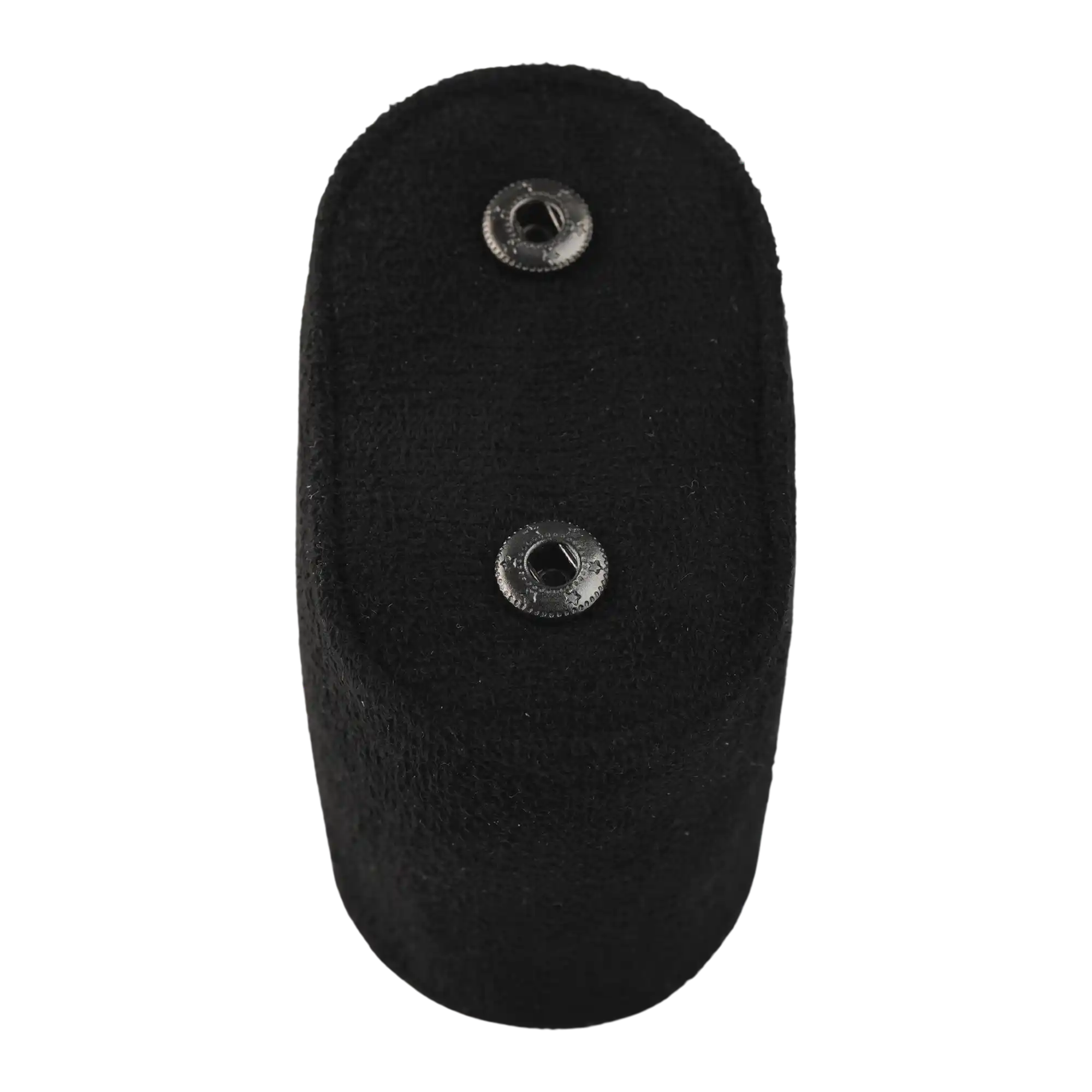 Black Leather Travel Watch Case – Single Watch - Cushion