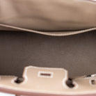 Hermes Birkin 25 Etoupe Togo Palladium Hardware - Inside