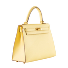 Hermes Kelly 25 Jaune Poussin Epsom Gold Hardware – 2021 Pre-owned - Right