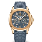 Patek Philippe Aquanaut Blue and Gray Dial Rose Gold 5261r-001