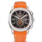 Patek Philippe Aquanaut Chronograph Steel 42.2mm Orange Bracelet 5968a-001
