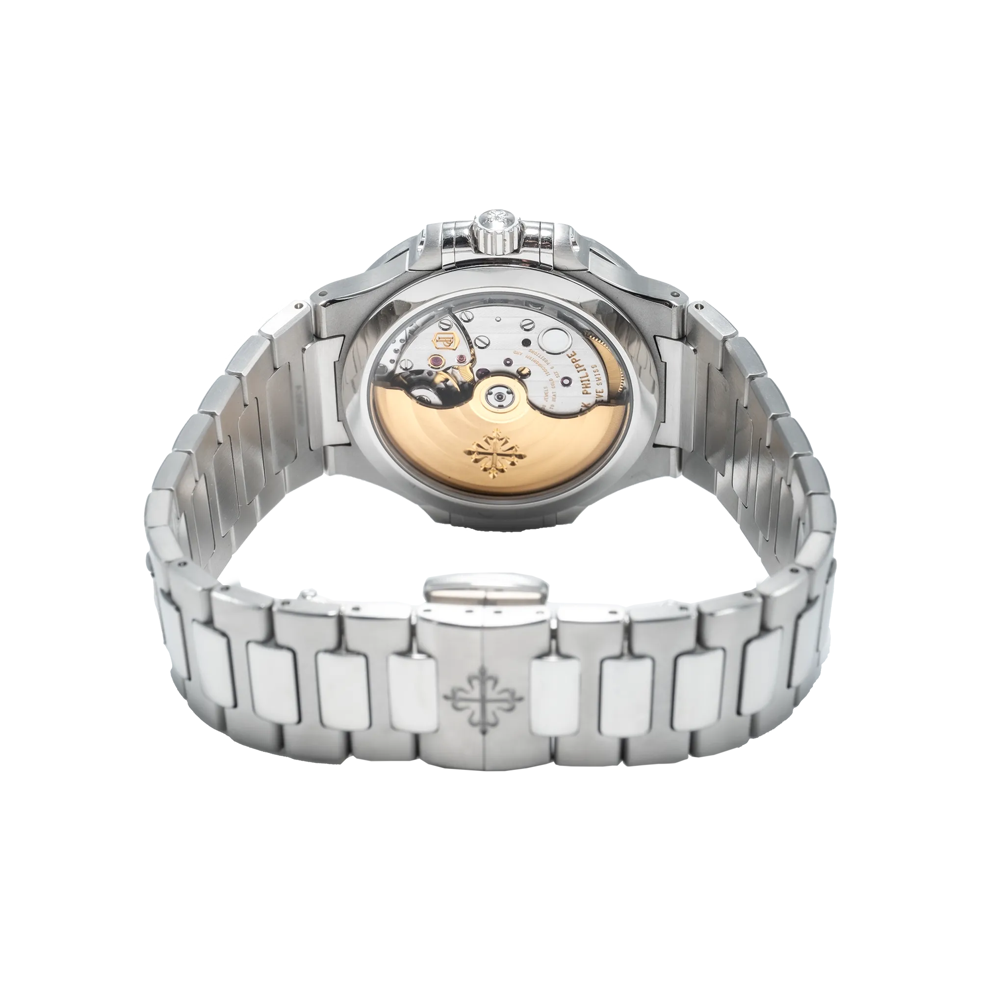 Patek Philippe Ladies Nautilus White Dial 7118/1A Steel - Back