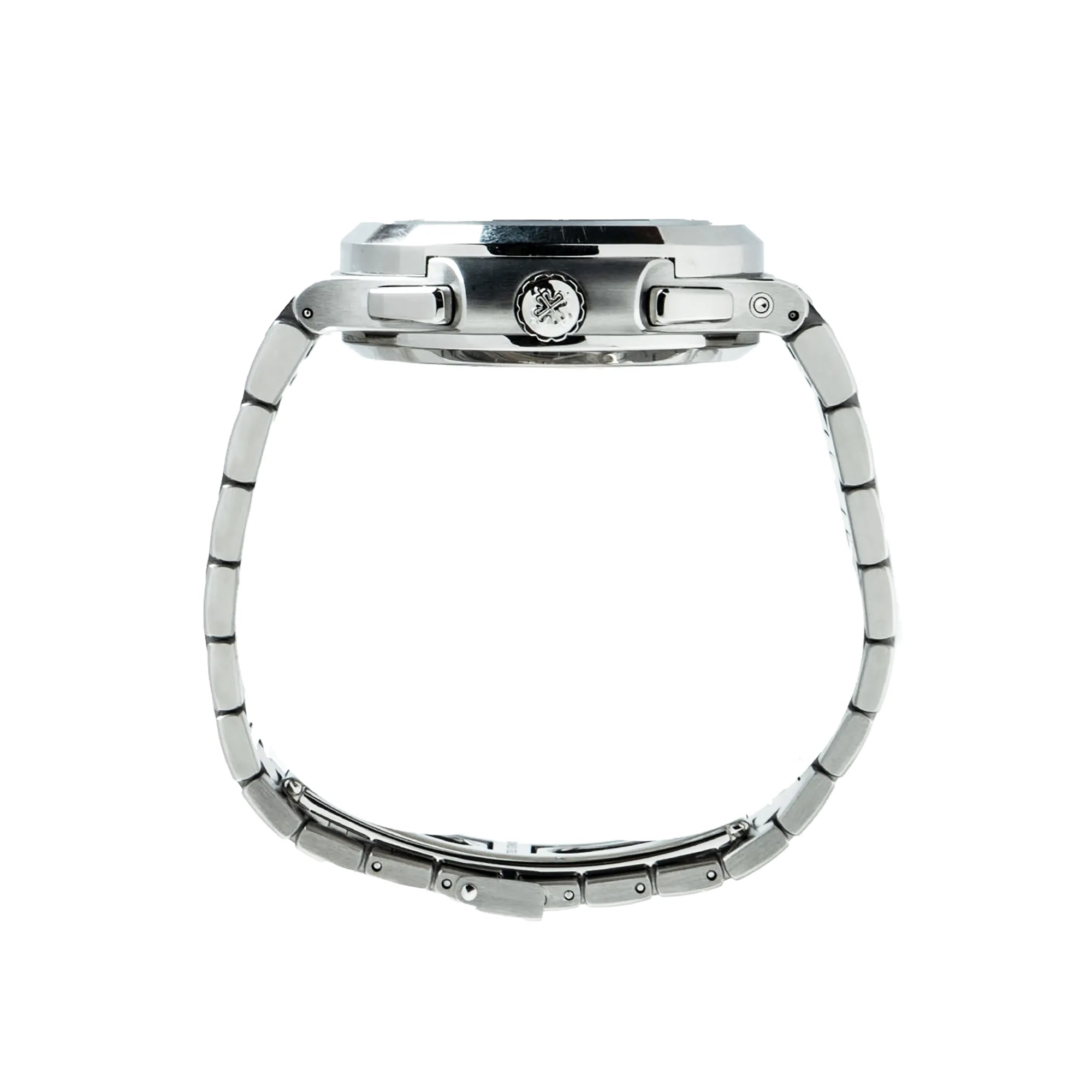 Patek Philippe Nautilus Travel Time Chronograph 5990/1A - Crown