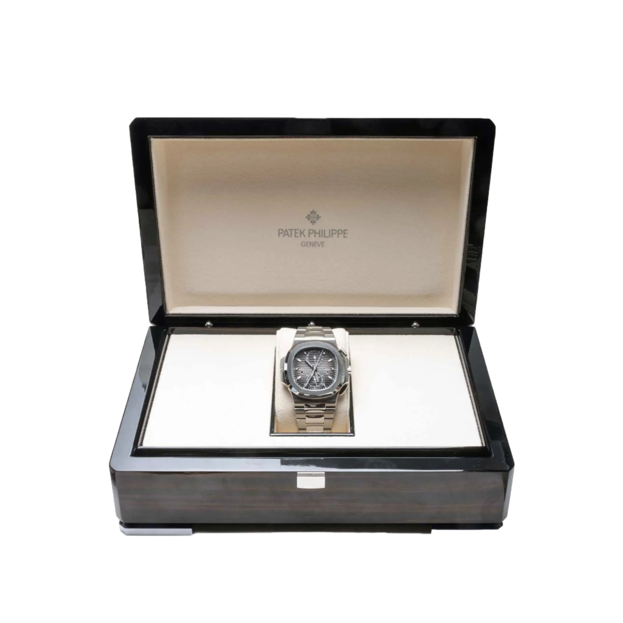 Patek Philippe Nautilus Travel Time Chronograph 5990/1A - Full set