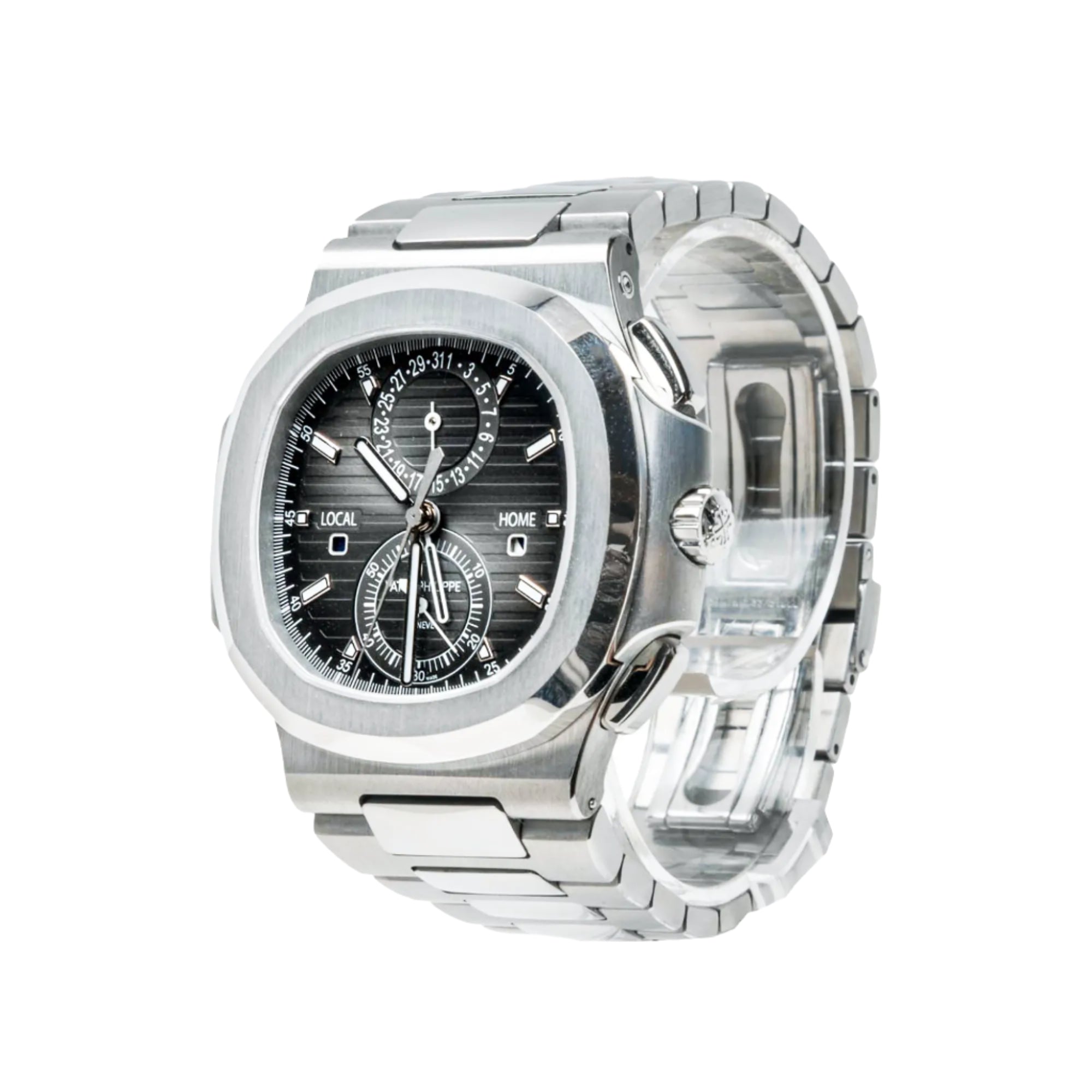 Patek Philippe Nautilus Travel Time Chronograph 5990/1A - Side