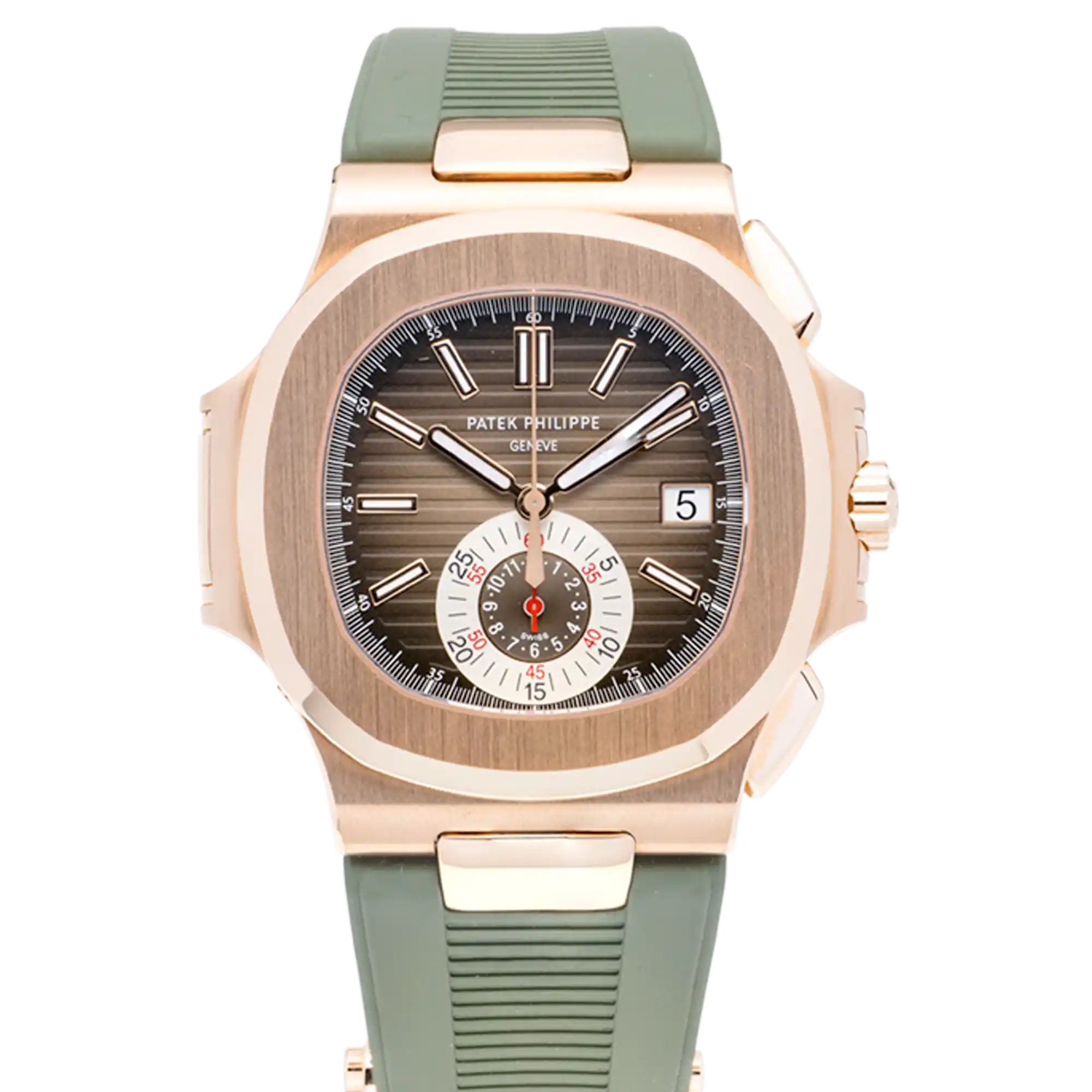 Patek Philippe Rose Gold Nautilus 5980R/1G