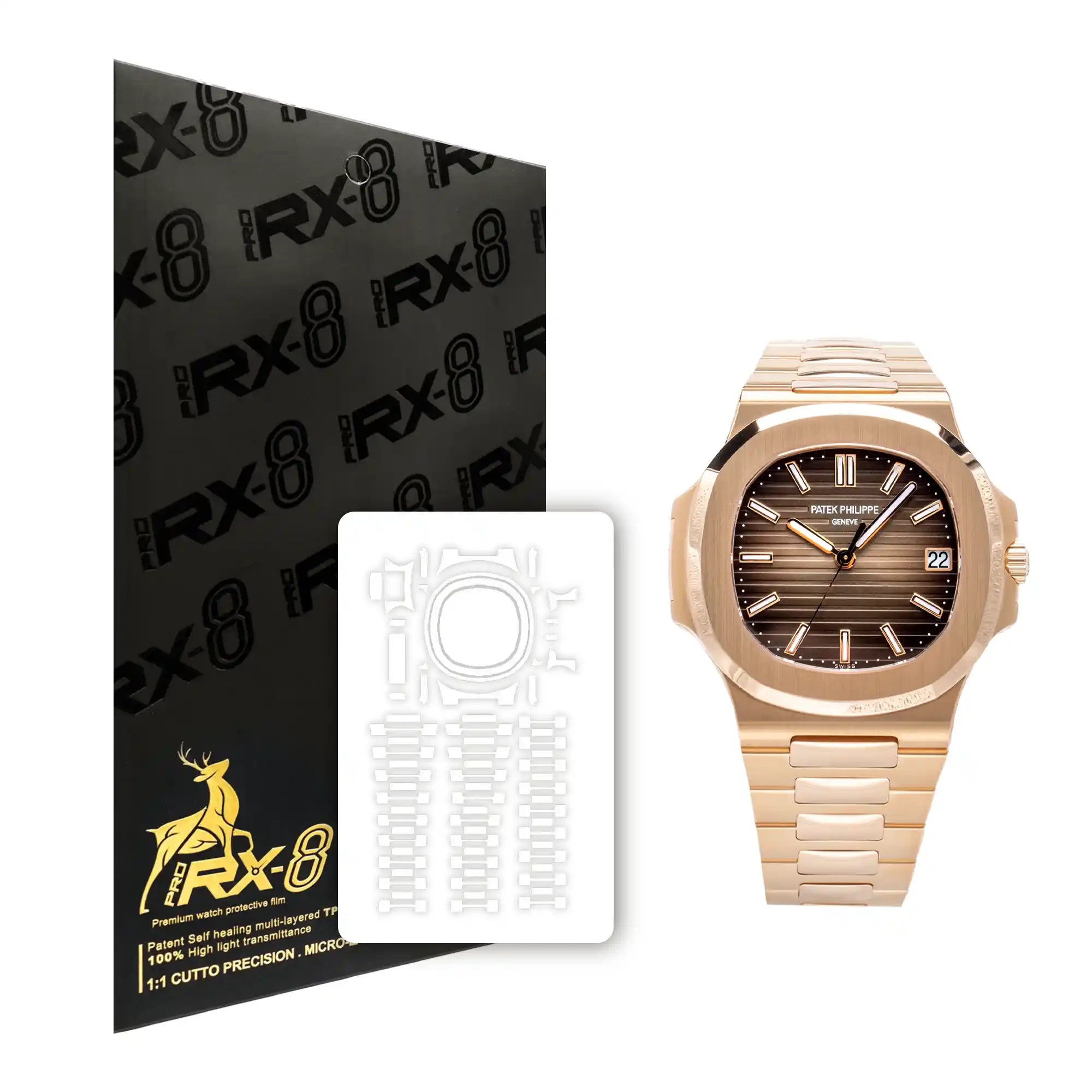 Protective Film Installation for Patek Philippe Nautilus 5711R