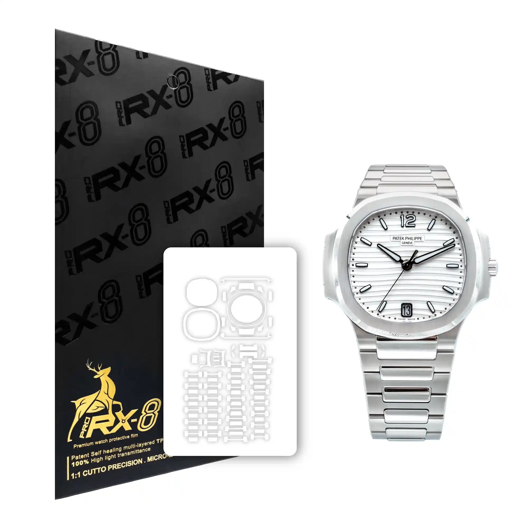 Protective Film Installation for Patek Philippe Nautilus 7118
