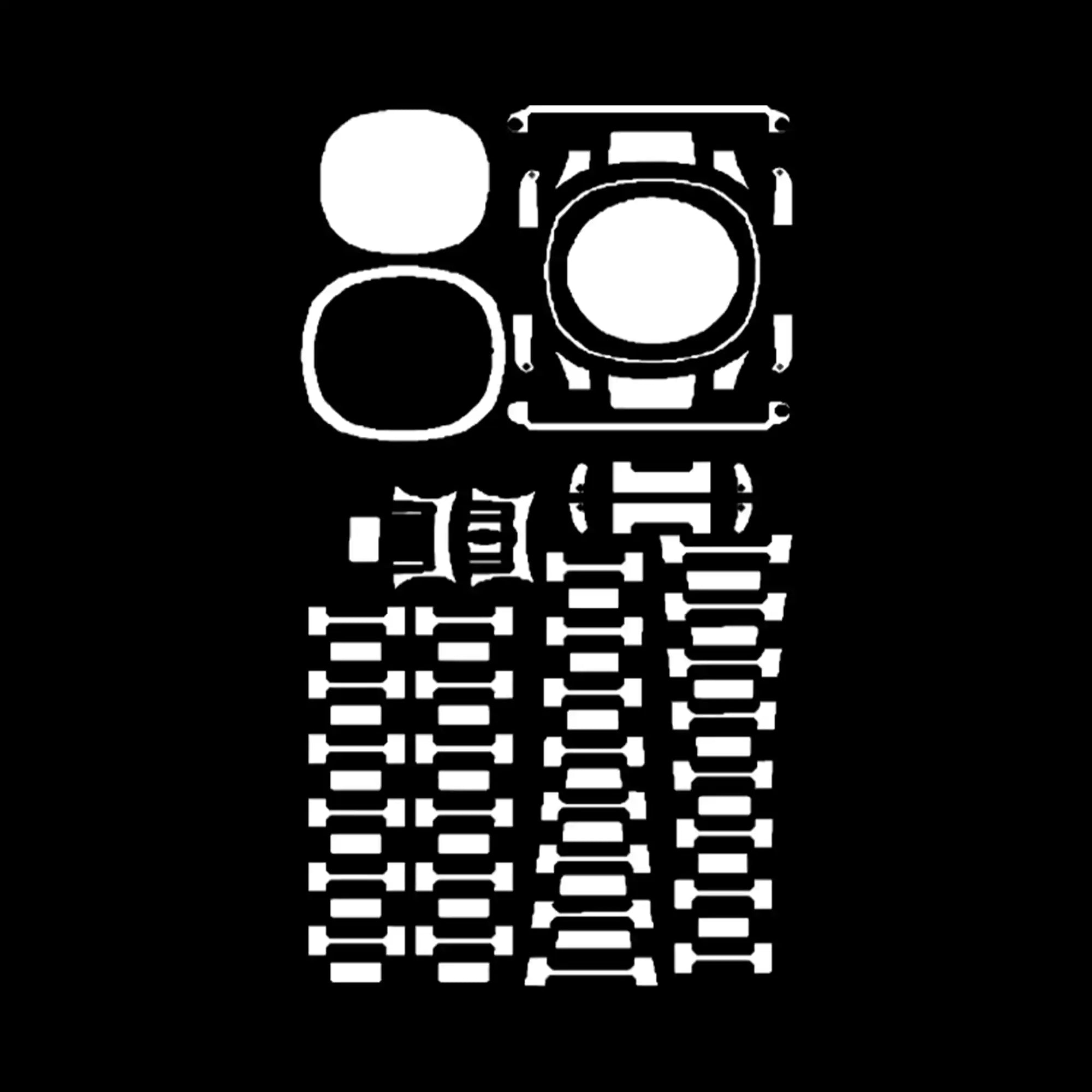 Protective Film Installation for Patek Philippe Nautilus 7118 - Detail