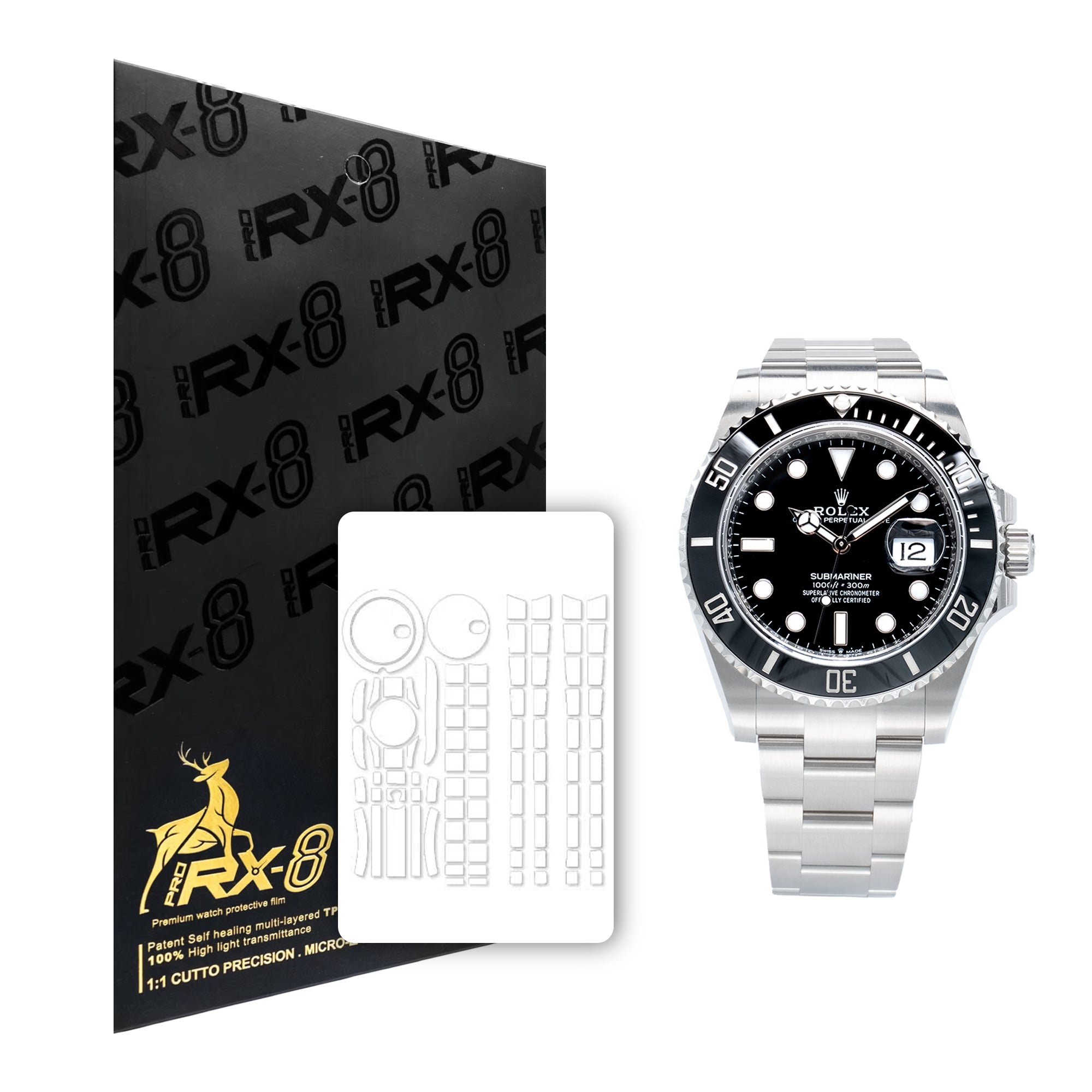 Protective Film Installation for Rolex Submariner Oyster Bracelet