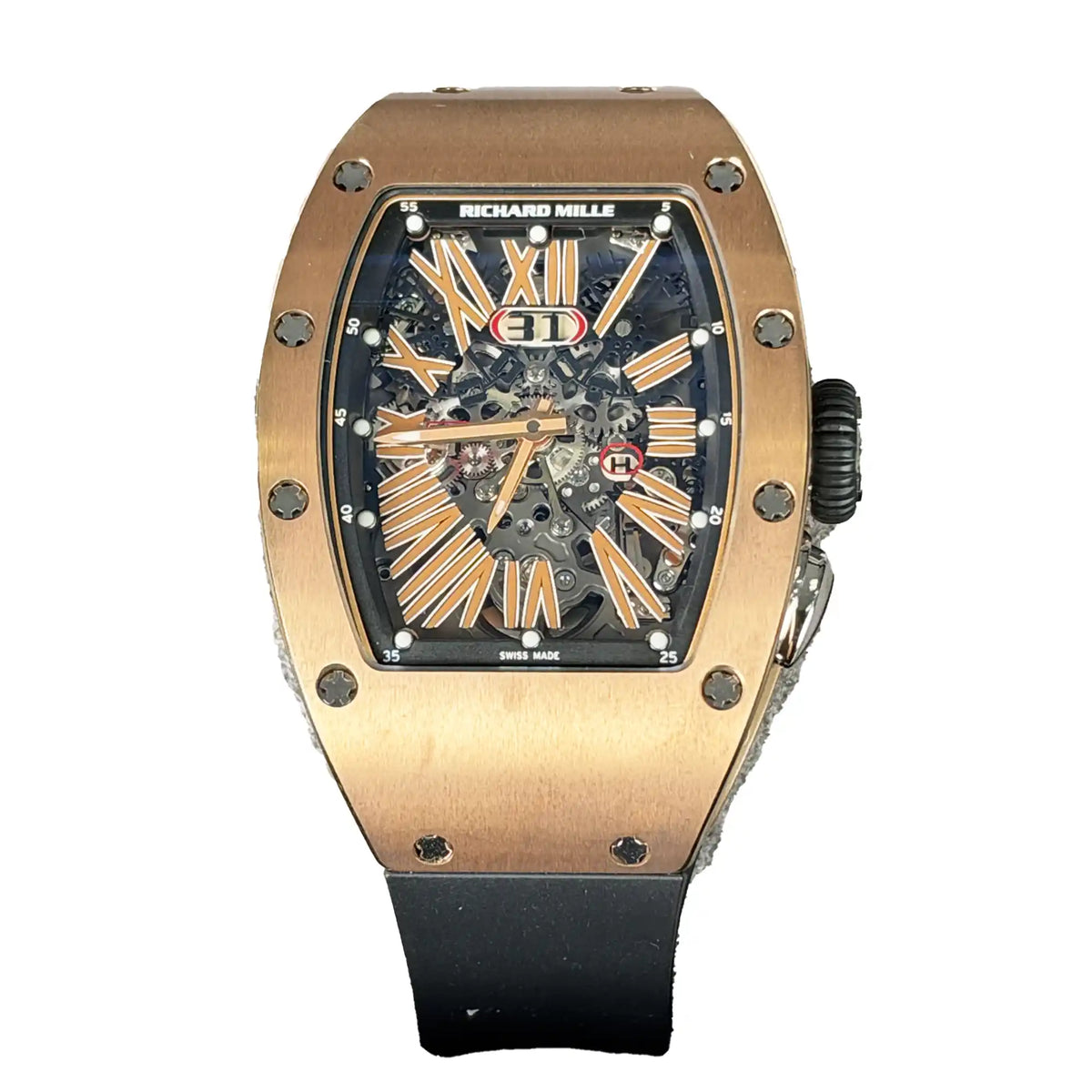 Richard Mille Lady Rose Gold Bezel 34mm RM 037