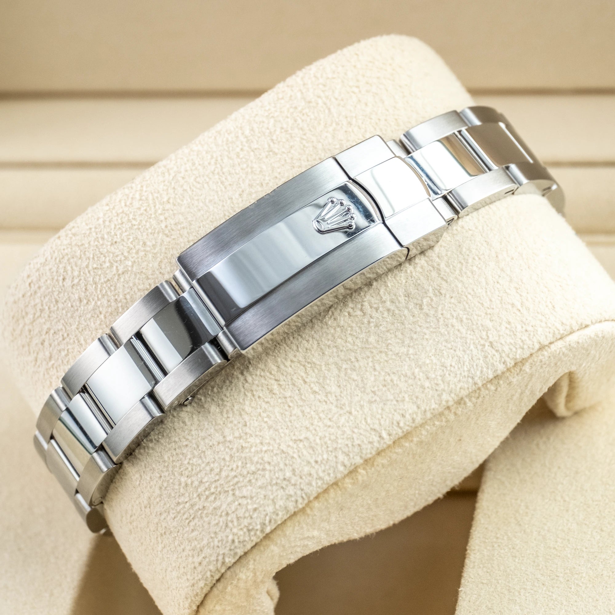 Rolex Datejust 31 Blue Floral Motif Diamond Dial Oyster 278274 - Bracelet