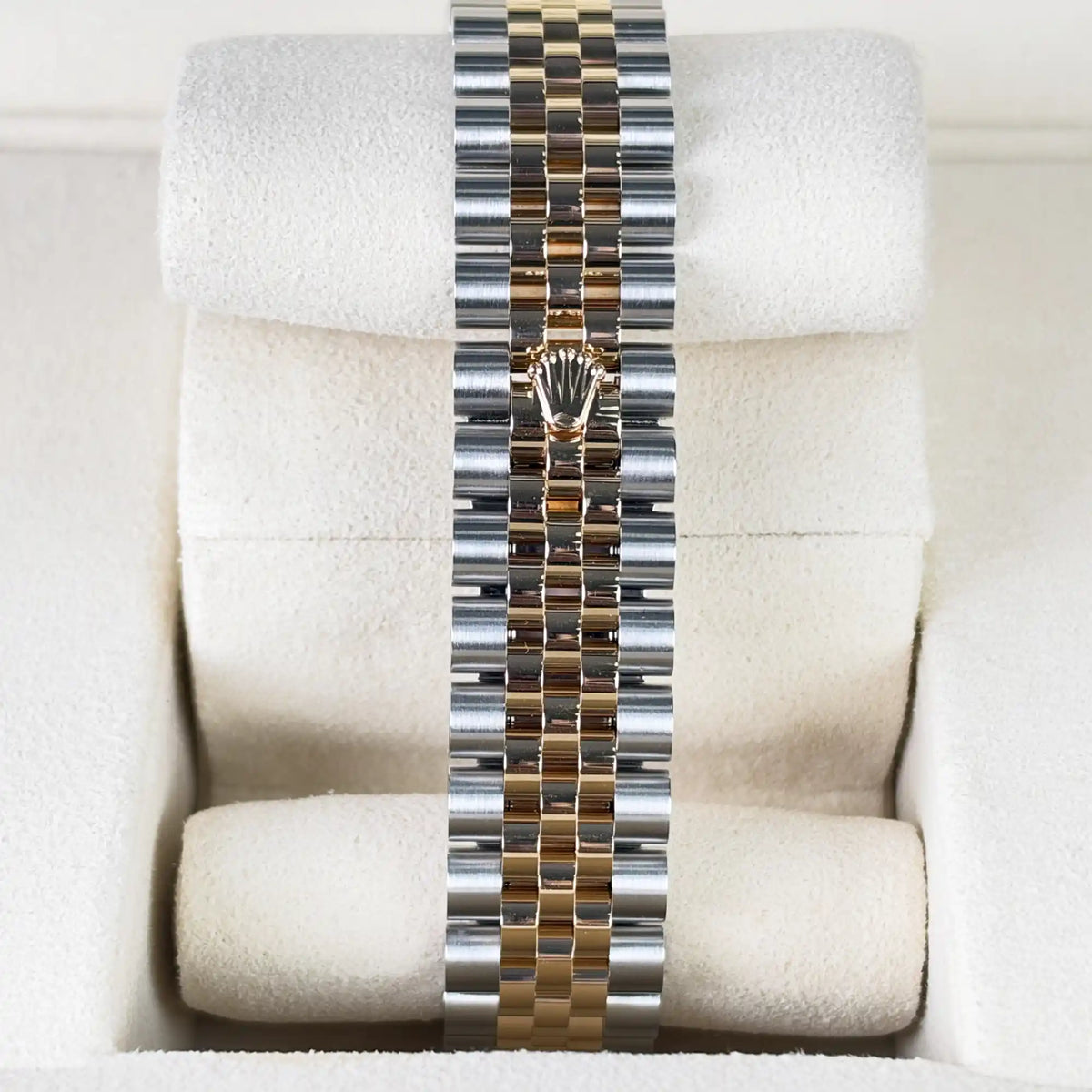 Rolex Datejust 31 Champagne Oystersteel Yellow Gold Jubilee 278273 - Bracelet 1