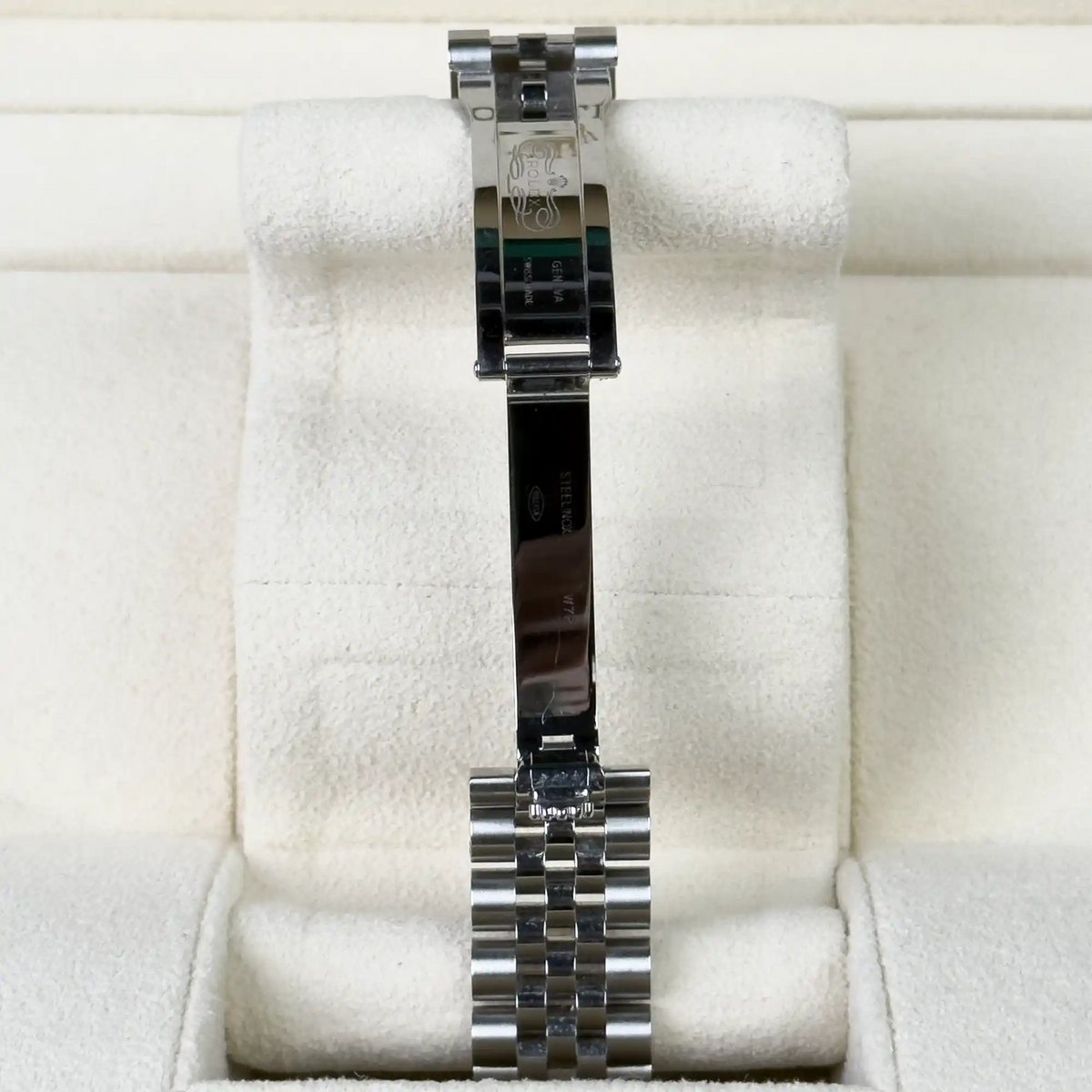 Rolex Datejust 31 Pink Index Oystersteel White Gold Jubilee 278274 - 2023 Pre-Owned - Clasp