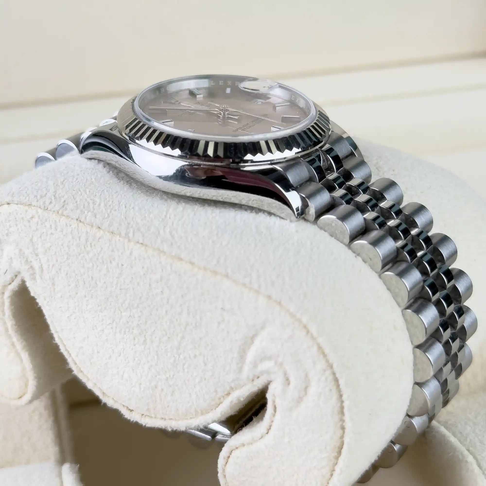 Rolex Datejust 31 Pink Index Oystersteel White Gold Jubilee 278274 - side 3