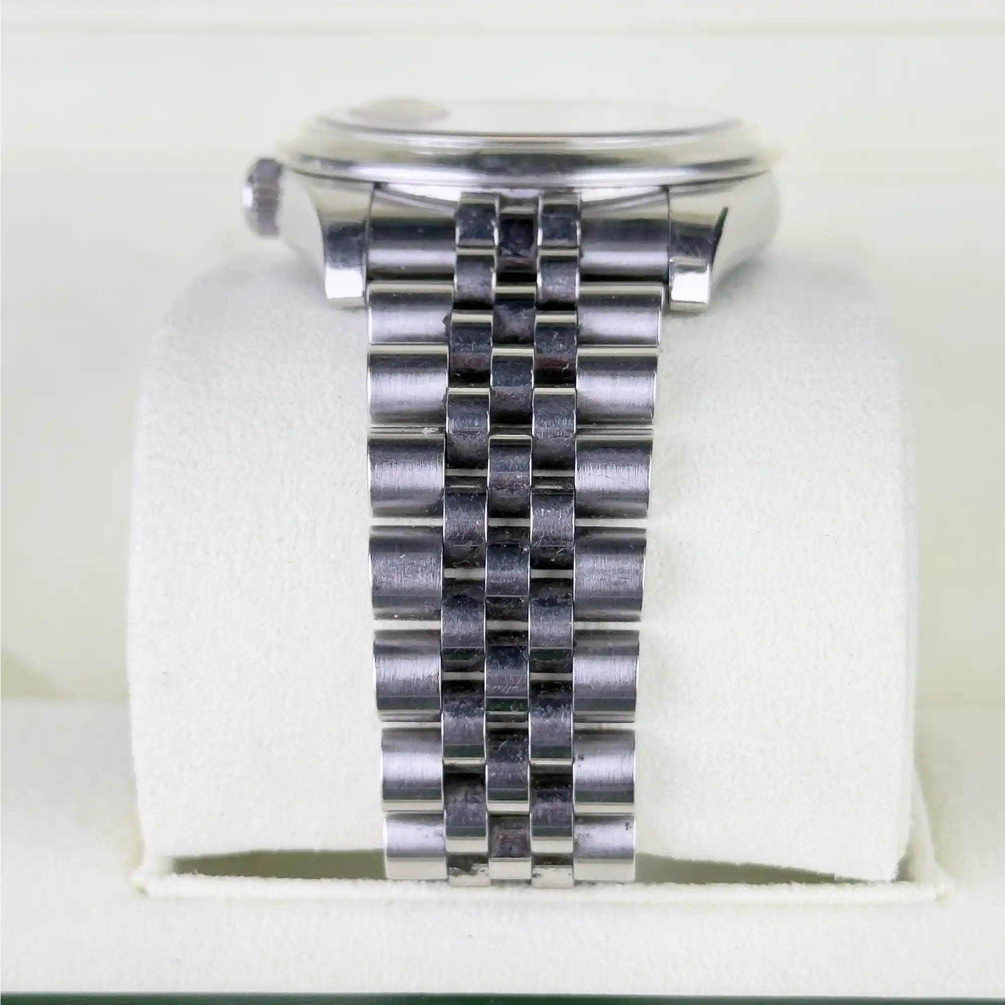 Rolex Datejust 31 Silver Index Oystersteel White Gold Jubilee 116200 - Bracelet 2
