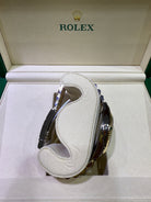 Rolex Datejust 36 Olive Green Roman Diamond Oystersteel Yellow Gold Jubilee 126233 - Side