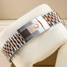 Rolex Datejust 36 Slate Roman Diamond Oystersteel Rose Gold Jubilee 126231 - Bracelet