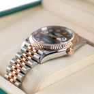 Rolex Datejust 36 Slate Roman Diamond Oystersteel Rose Gold Jubilee 126231 - Right