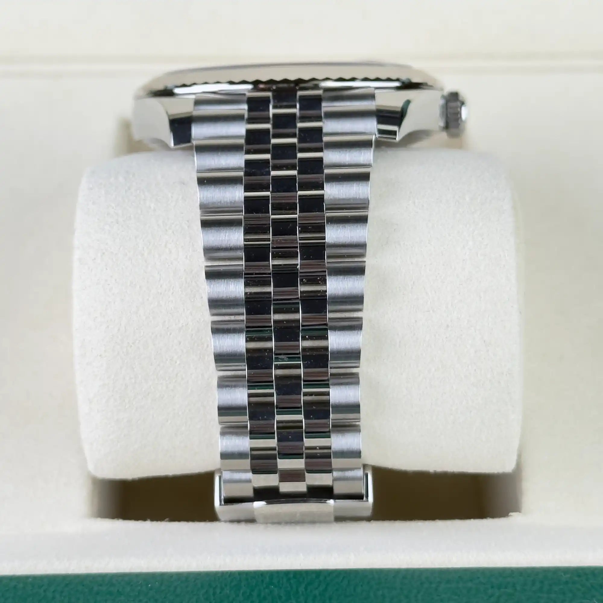 Rolex Datejust 41 Blue Diamond Oystersteel White Gold Jubilee 126334 - bracelet 2