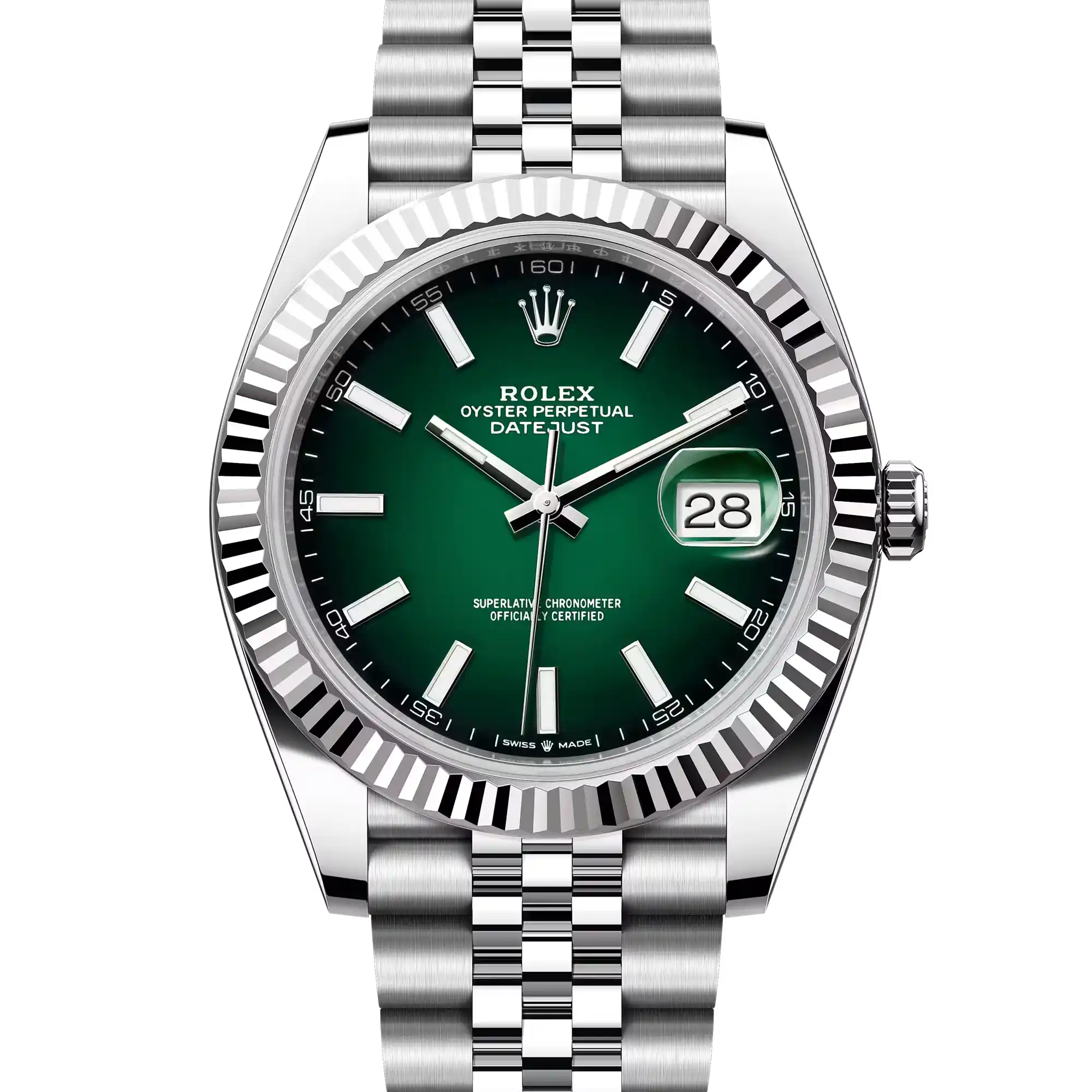 Rolex Datejust 41 Green Ombre Jubilee 126334 - 2026 New Releases
