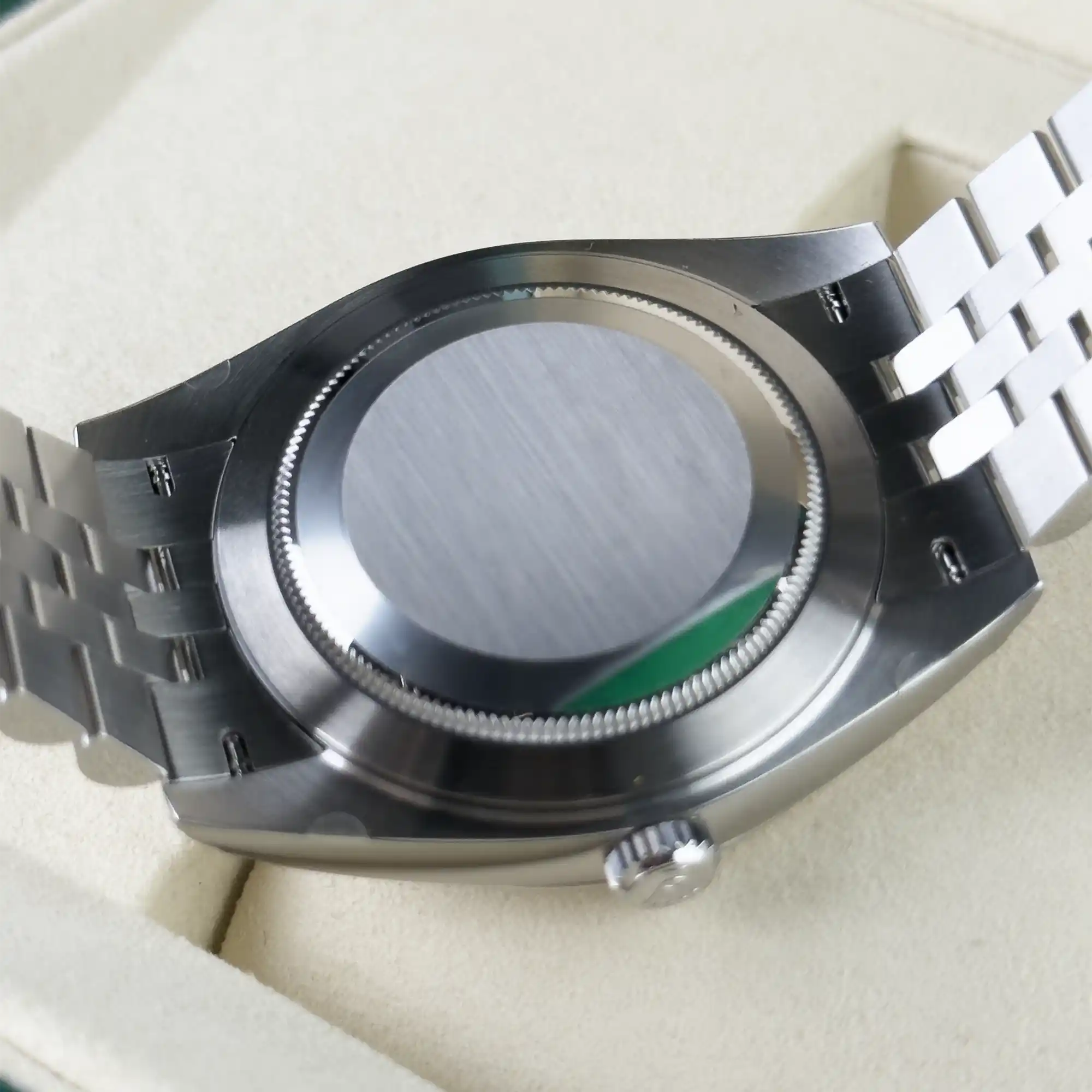 Rolex Datejust 41 Slate Dial Jubilee 126334 - Case back