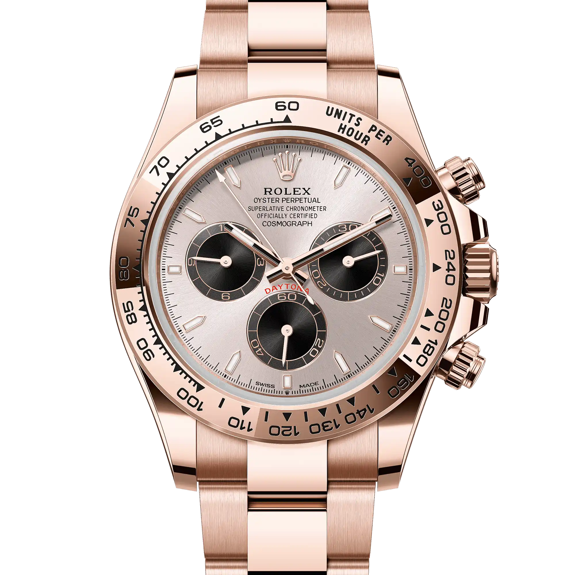 Rolex Daytona Everose Gold Sundust Dial Oyster 126505