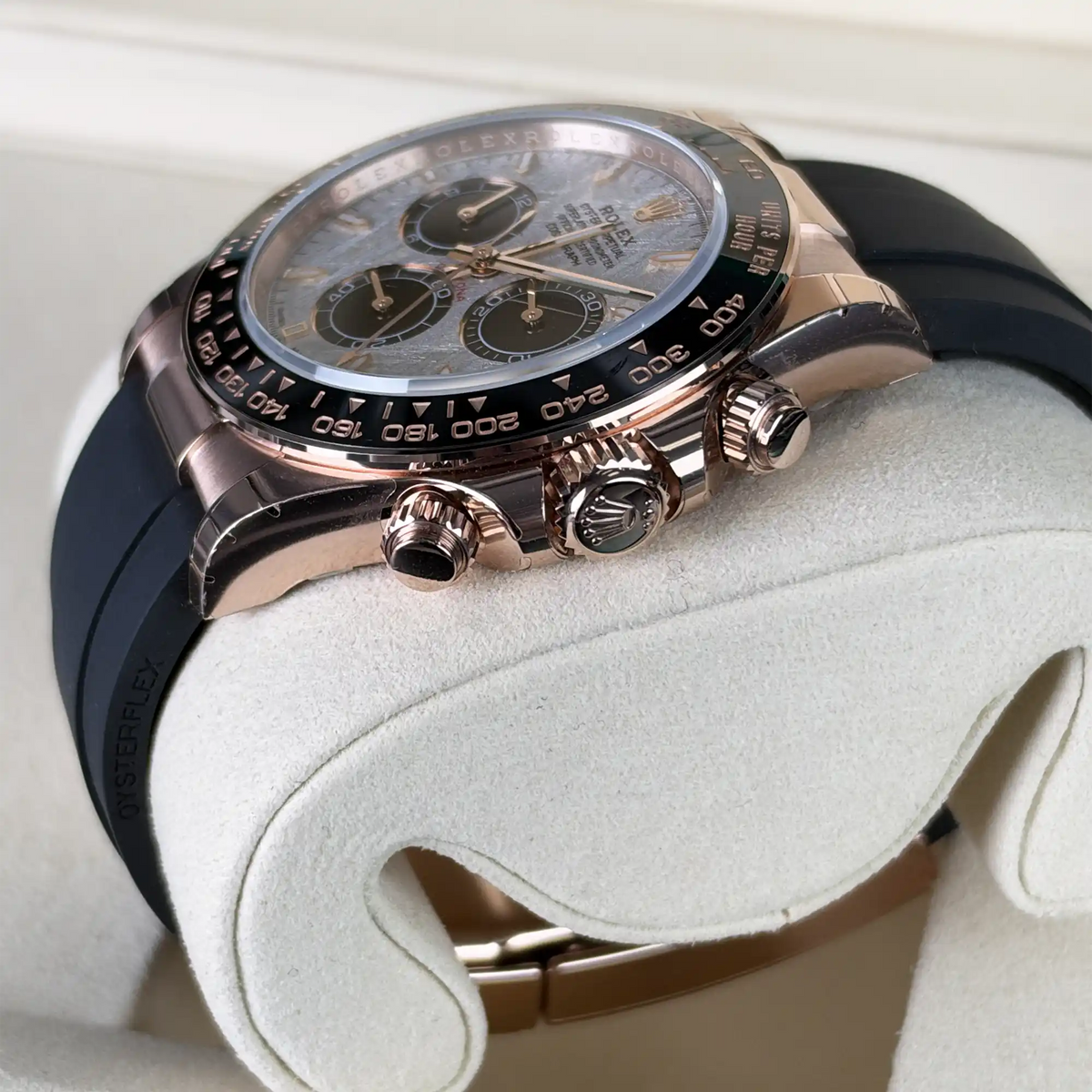 Rolex Daytona Meteorite Dial Everose Gold Oysterflex 126515LN - 2026 Unworn - Side 2