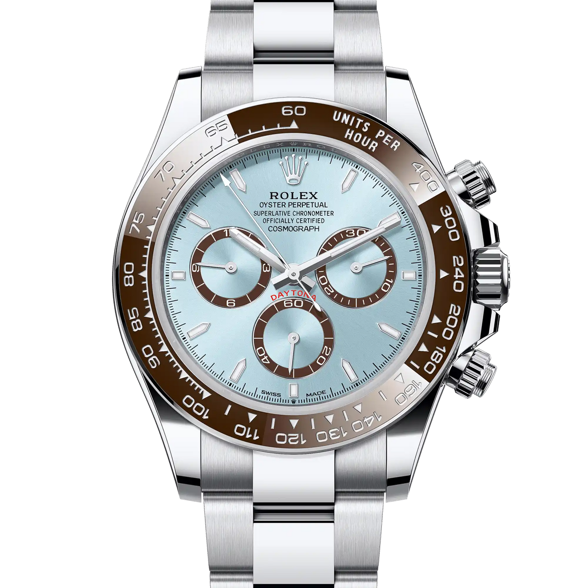 Rolex Daytona Ice Blue Dial Platinum Oyster 126506 – Tiger River