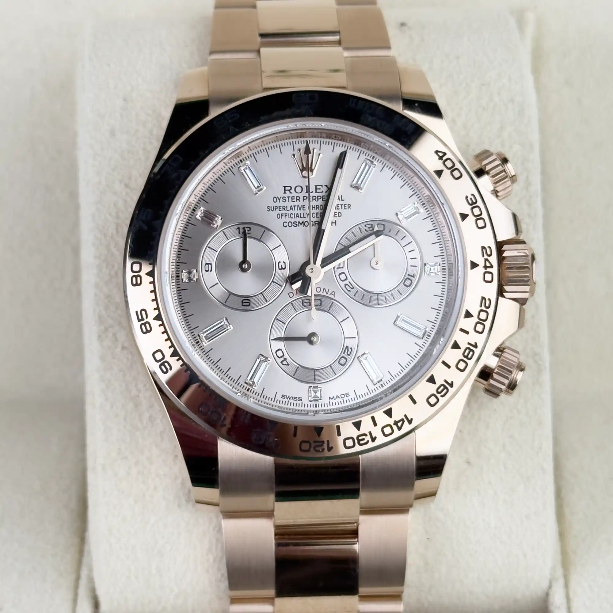 Rolex Daytona Sundust Diamond Dial 116505 - Front