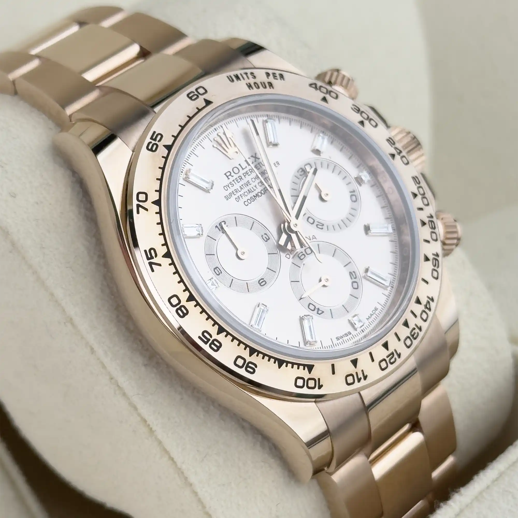 Rolex Daytona Sundust Diamond Dial 116505 - Left