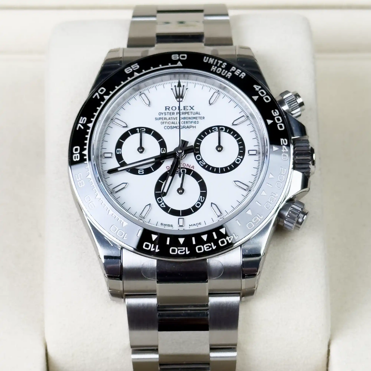 Rolex Daytona White "Panda" 126500LN - 2026 Unworn - New Card- Front