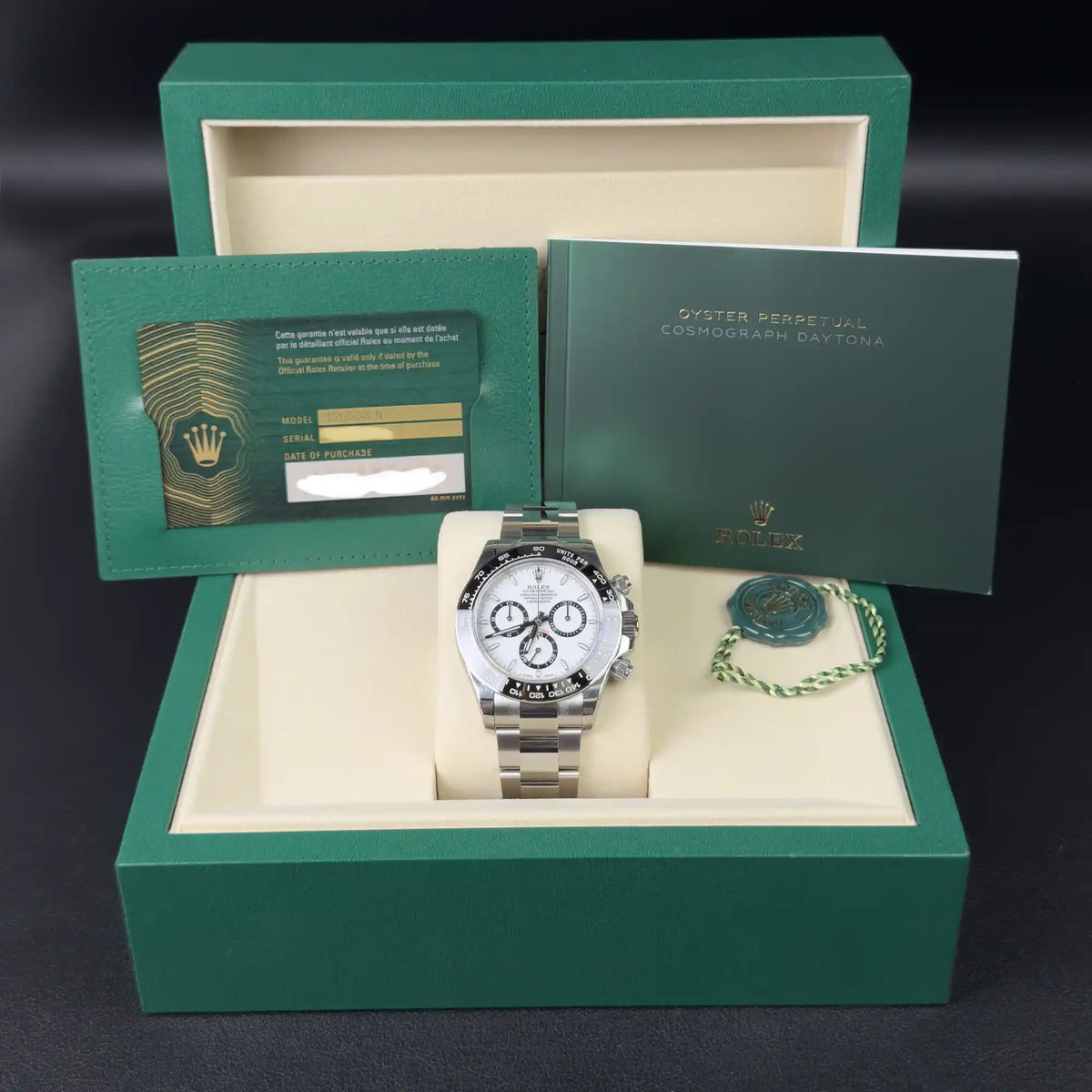 Rolex Daytona White "Panda" 126500LN - 2026 Unworn - New Card- Full set