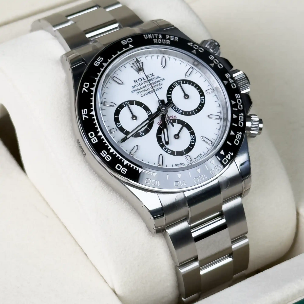 Rolex Daytona White "Panda" 126500LN - 2026 Unworn - New Card- Left