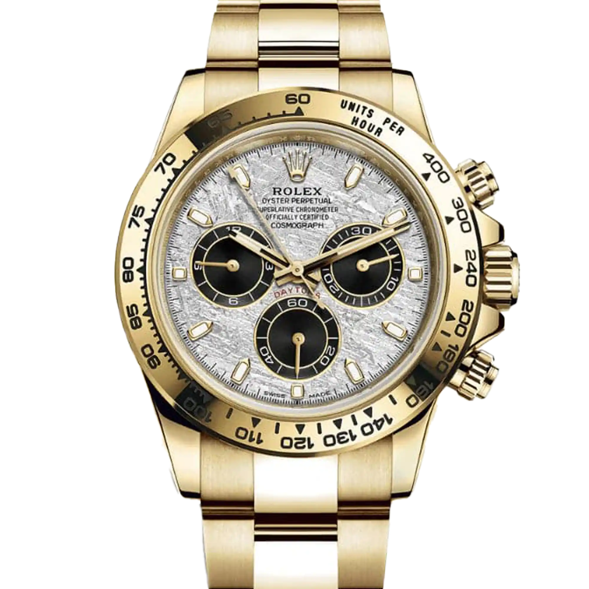 Rolex Daytona Yellow Gold Meteorite Dial 116508 - Pre-owned