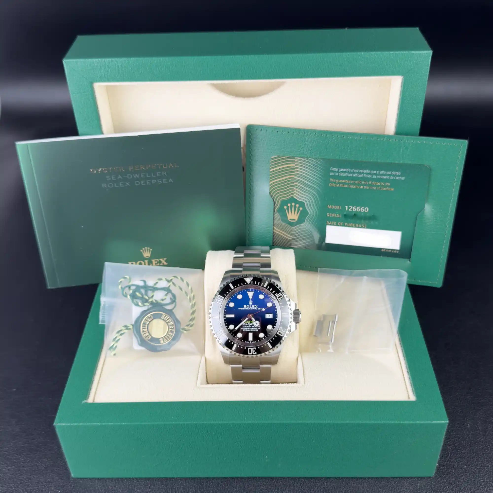 Rolex Deep Sea "James Cameron" 126660 - Full set - Slider