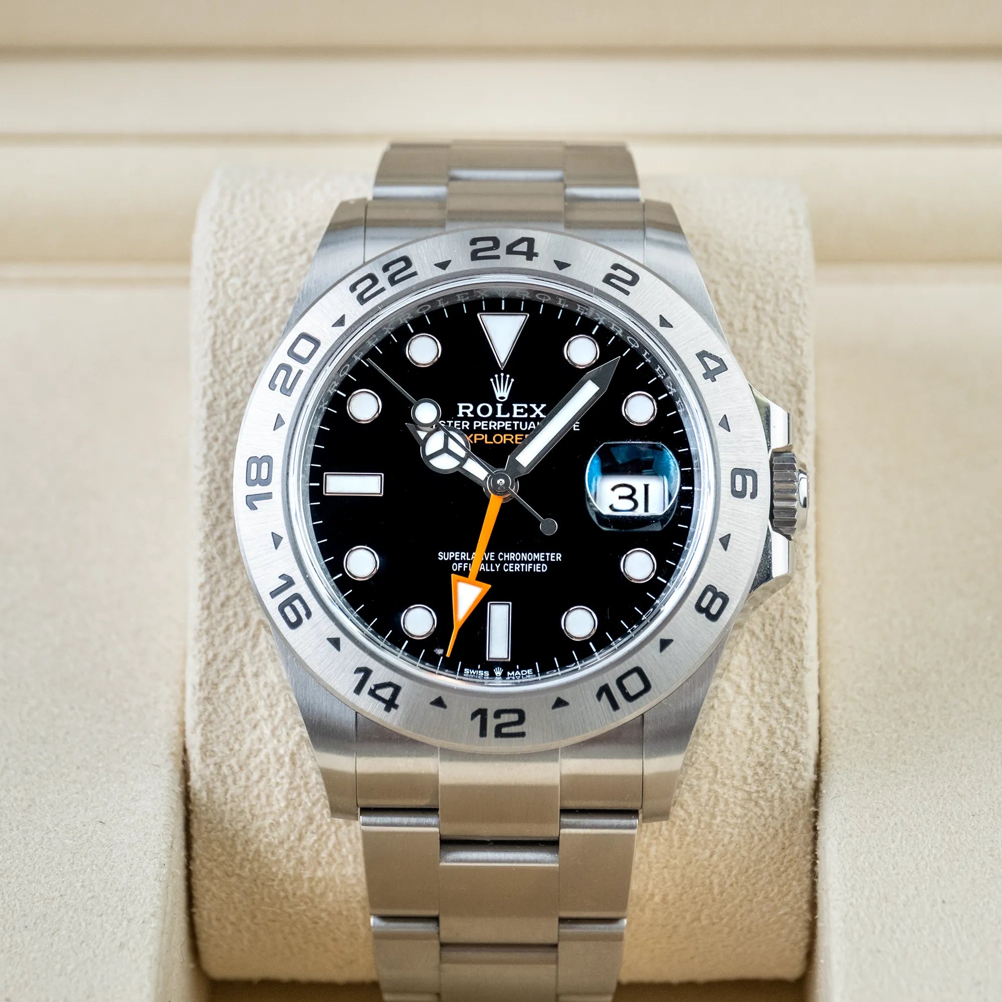 Rolex Explorer II Black Dial Stainless Steel 226570 - In box