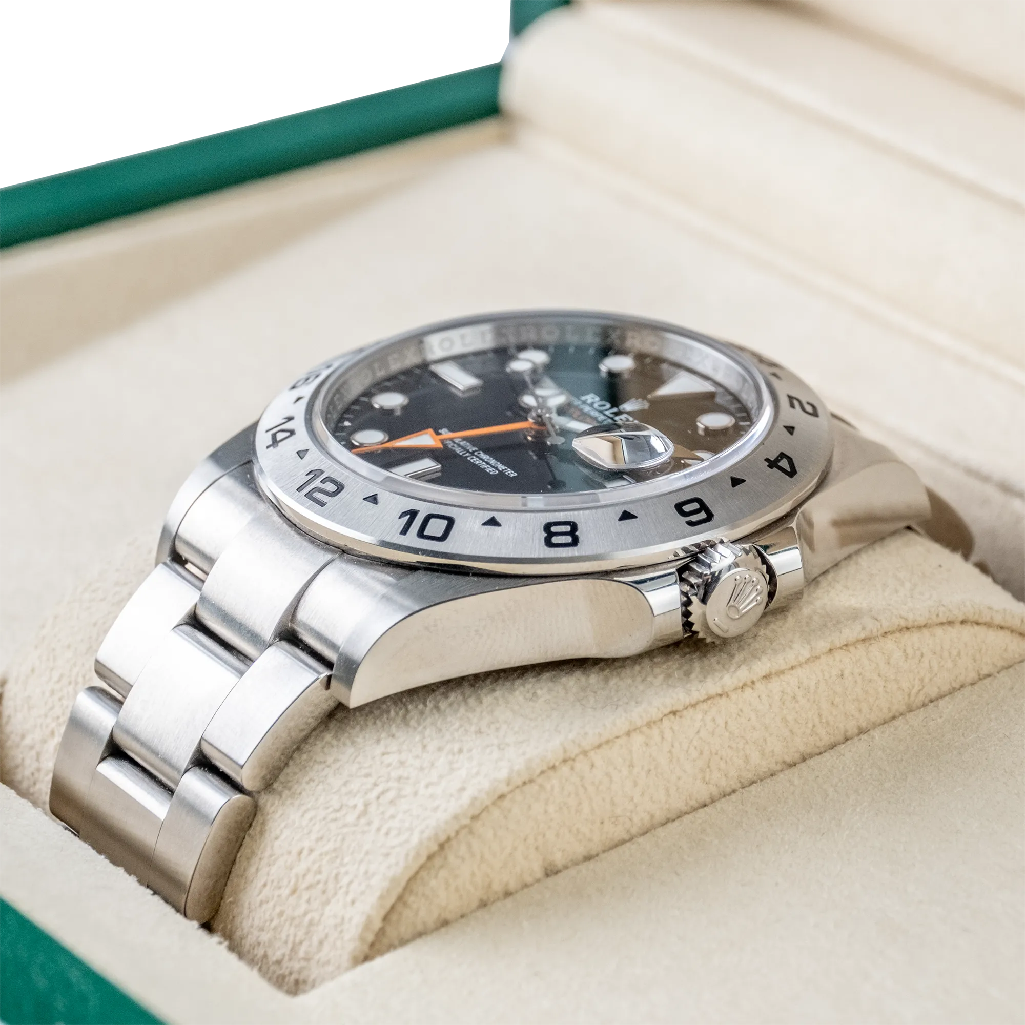 Rolex Explorer II Black Dial Stainless Steel 226570 - Right