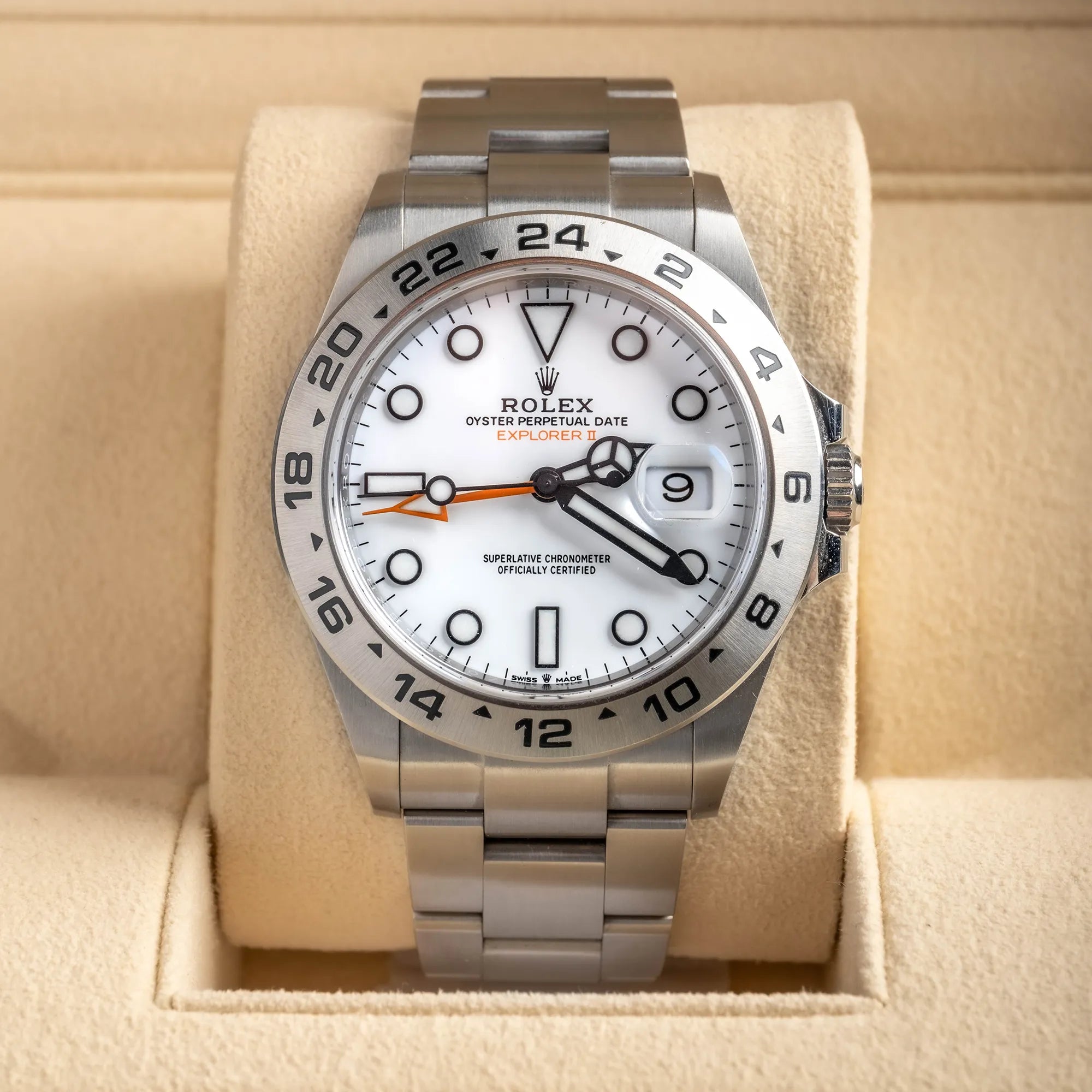 Rolex Explorer II White Dial Stainless Steel 226570 - In box