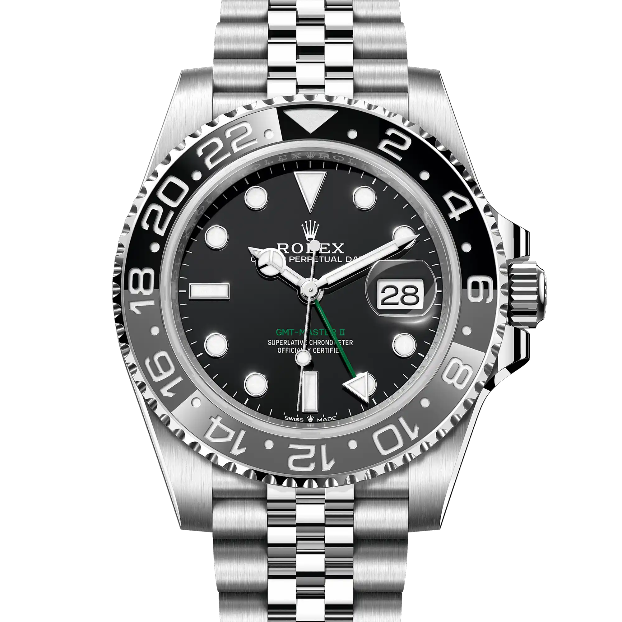 Rolex GMT Master II "Bruce Wayne" Jubilee 126710GRNR