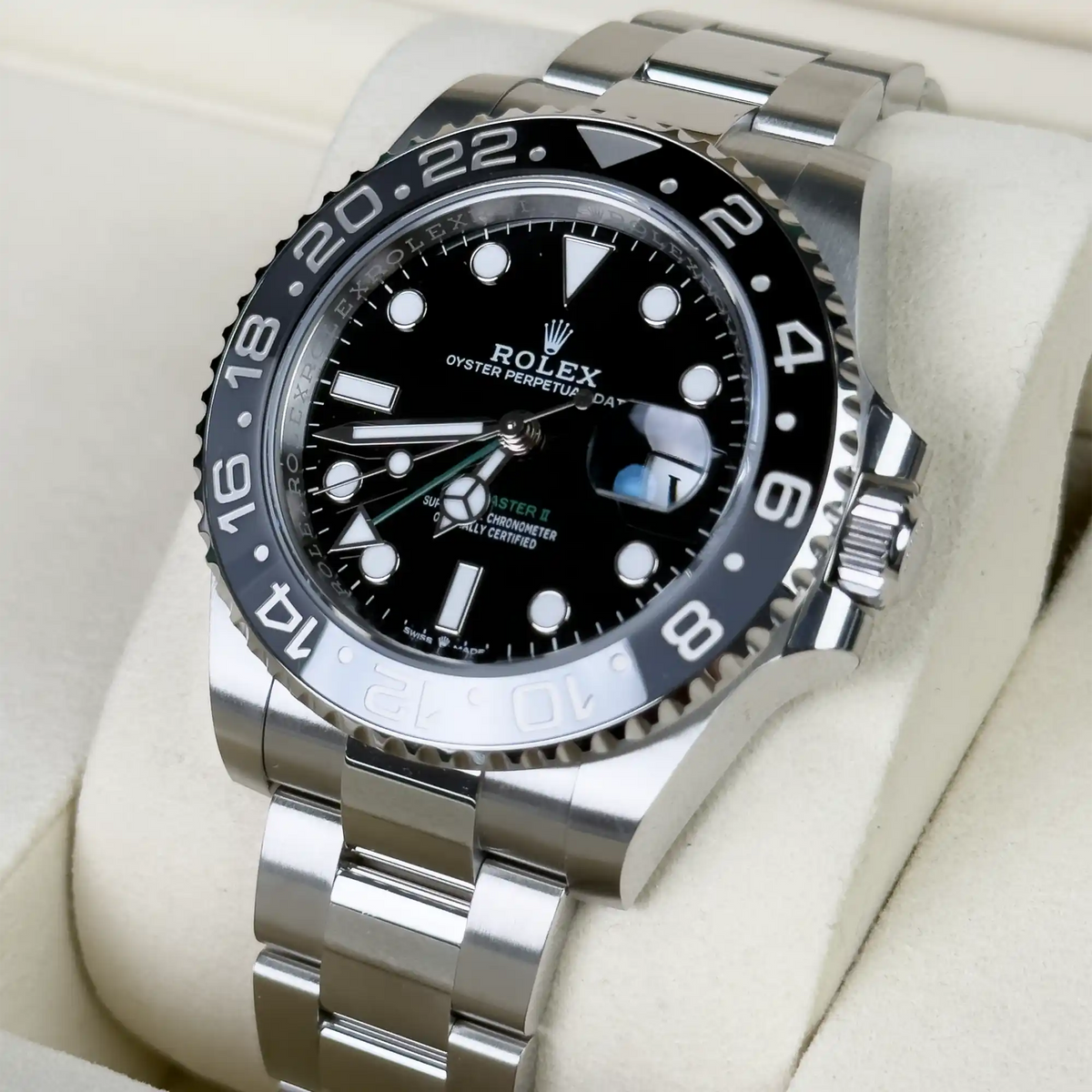 Rolex GMT Master II "Bruce Wayne" Oyster 126710GRNR - 2026 Unworn - New Card - Right