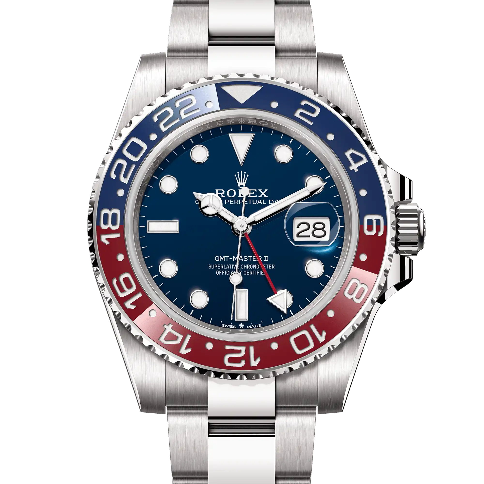 Rolex GMT Master II "Pepsi" Blue Dial Oyster 126719BLRO