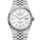Rolex Land Dweller 40 Oystersteel White Gold White Dial Flat Jubilee 127334 - 2025 New Release