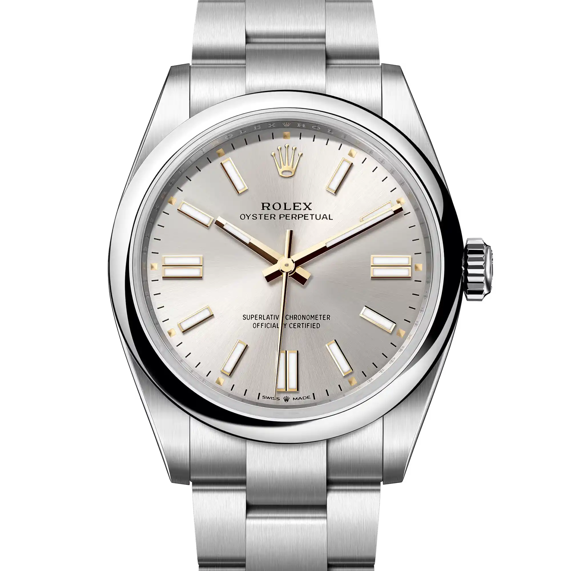 Rolex Oyster Perpetual 41 Silver Dial 124300