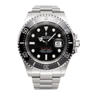 Rolex Sea-Dweller Red Lettering Black Dial 126600 - Front